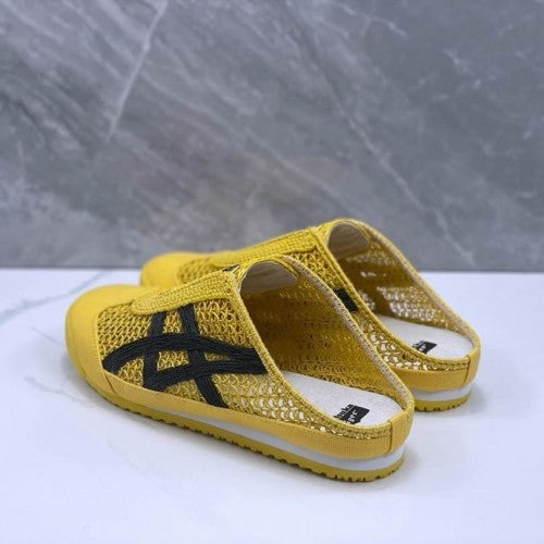 onitsukaa tiger Mexico Half Cut Shoe Sneaker Yellow Blacka
