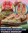 Nikee Dunk LowPanda-Monium Green Curry Multi-Color