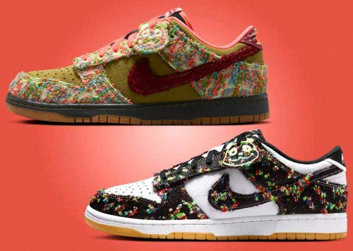 Nikee Dunk LowPanda-Monium Green Curry Multi-Color