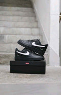 Supreme x Nikee AirForce 1 Low Black White