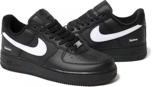 Supreme x Nikee AirForce 1 Low Black White