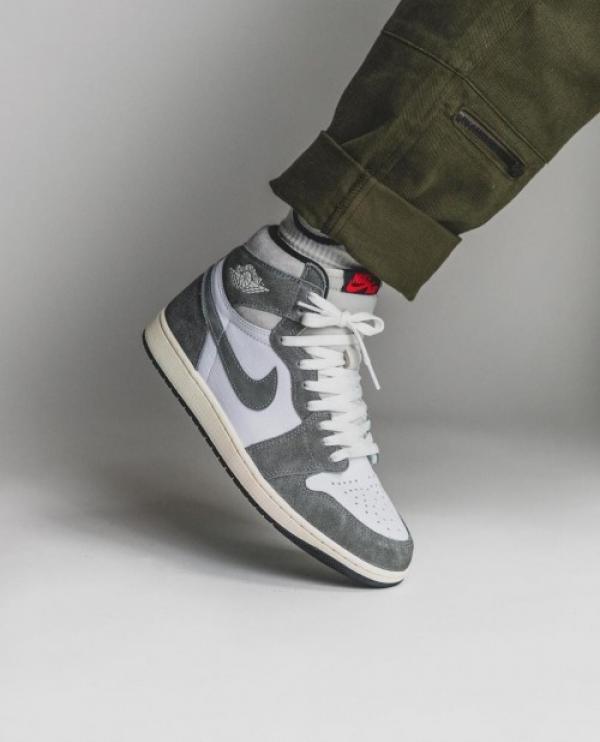 Air Jordan 1 High Washed Grey Black Sale
