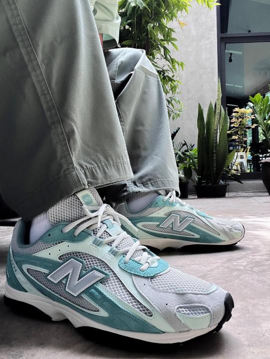 Neww Balance 204L Kith Green Silver