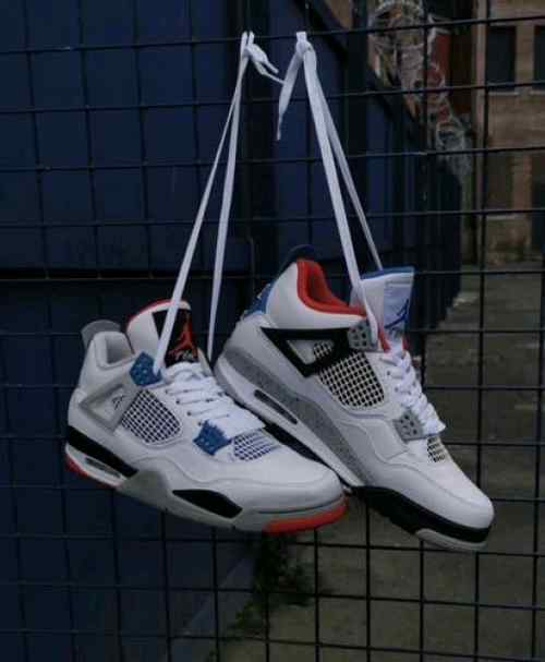 NIKEE AIR JORDAN 4 WHAT THE SEMI UA