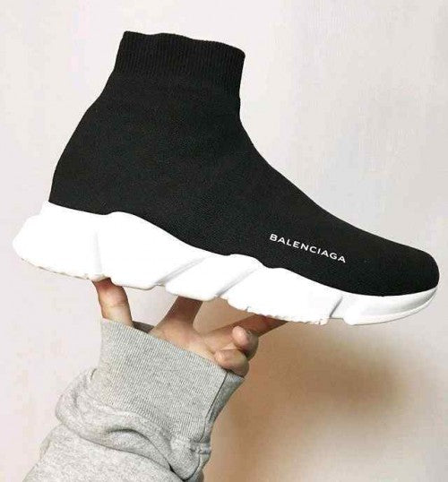 Balenciaga Speed Trainer Black White 188