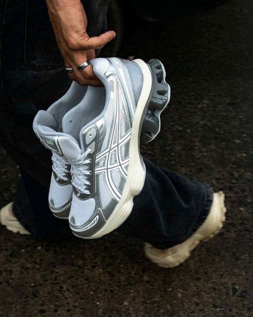 Asicss Gel-Kinetic Fluent White Silver 5043