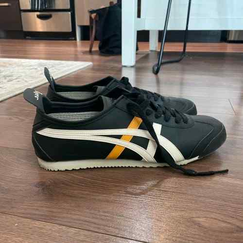 Onitsuka_ Tiger Mexico 66 Black White Yellow 286