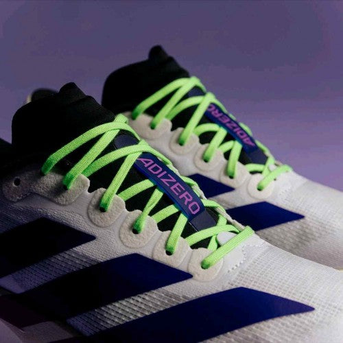 Aadidass AdiZero Evo SL White Purple Lime Burst