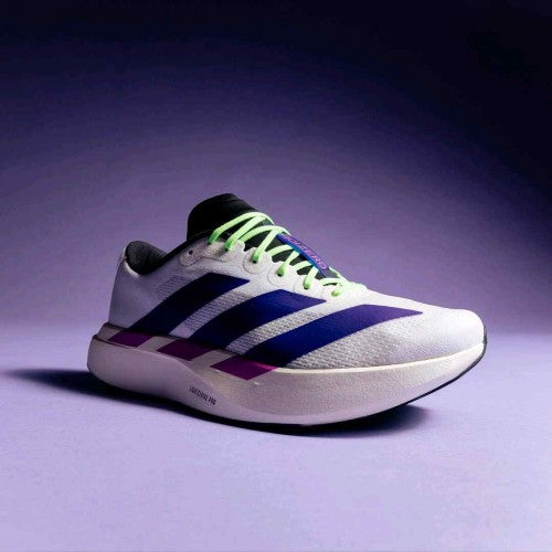 Aadidass AdiZero Evo SL White Purple Lime Burst