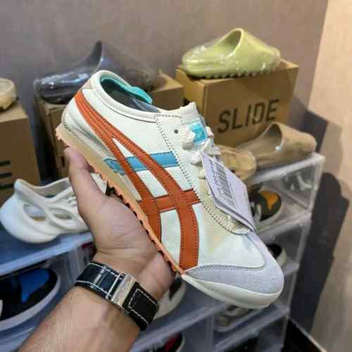 Onitsukaa Tiger Mexico 66 CREAM PIQUANT ORANGE