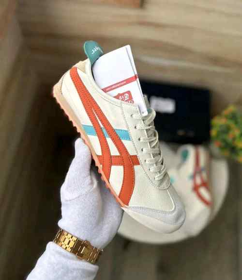 Onitsukaa Tiger Mexico 66 CREAM PIQUANT ORANGE