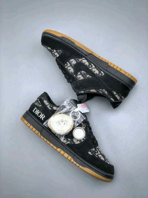 Nikee Sb Dunk X Diorr Sneakers