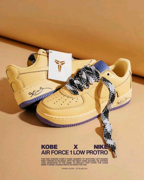 Kobe Bryant x Nikee Air Force 1 Low Mamba Mentality