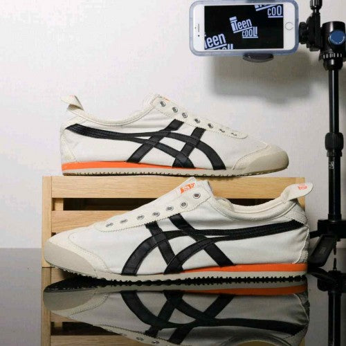 Onitsukaa Tiger Mexico 66 White Black Orange