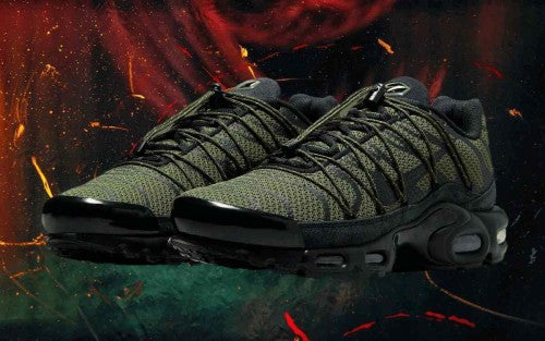 Nikee AirMax TN Plus Toggle Reflective Medium Olive Black