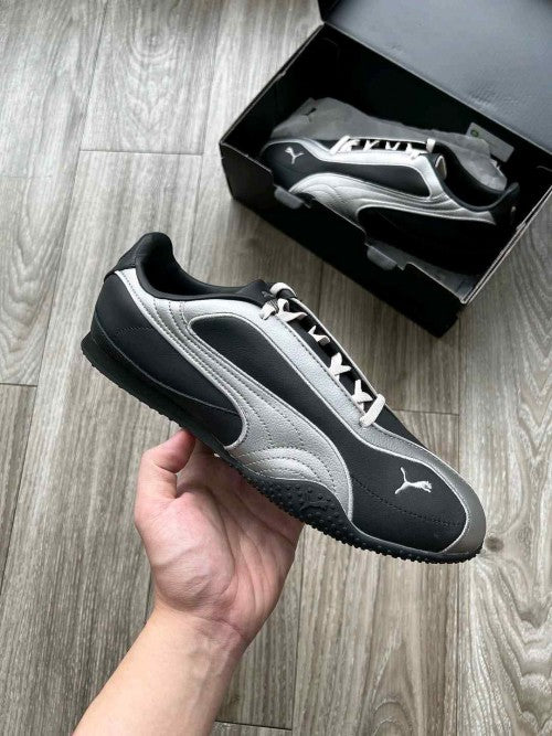 Pumaa Bella V2 Leather Black Aged Silver 403
