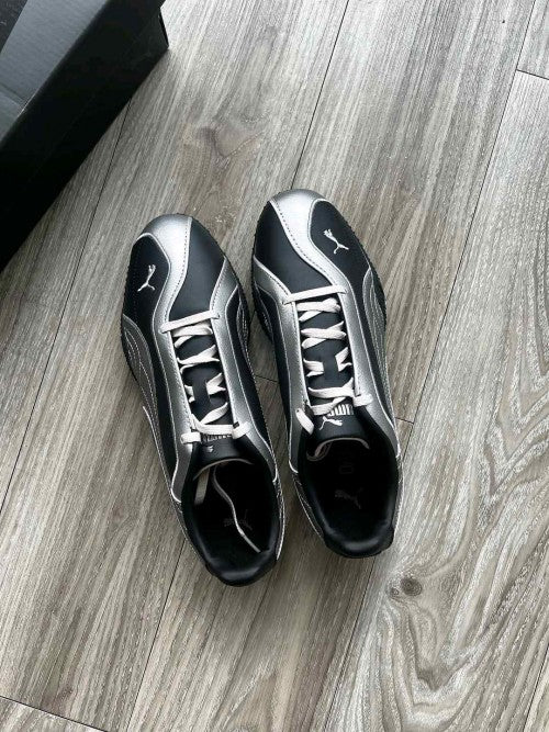 Pumaa Bella V2 Leather Black Aged Silver 403