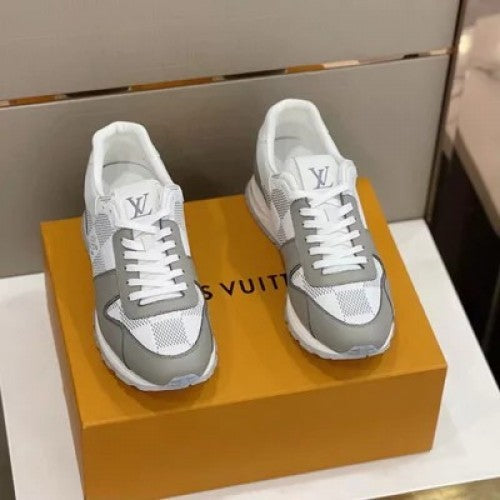 Loui_s Vuitton LV Leather Calfskin White Grey