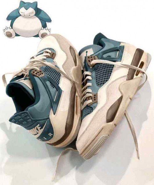Nik_e Air Jordan Retro 4 Snorlax 235
