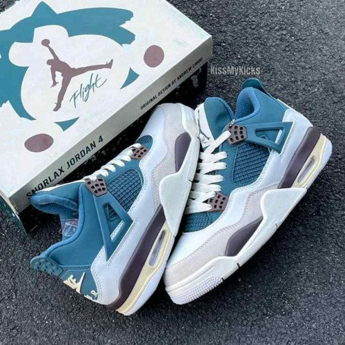 Nik_e Air Jordan Retro 4 Snorlax 235