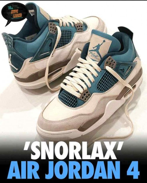 Nik_e Air Jordan Retro 4 Snorlax 235