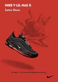 Nikee Airmax 97 Mschf lil Nas x Satan
