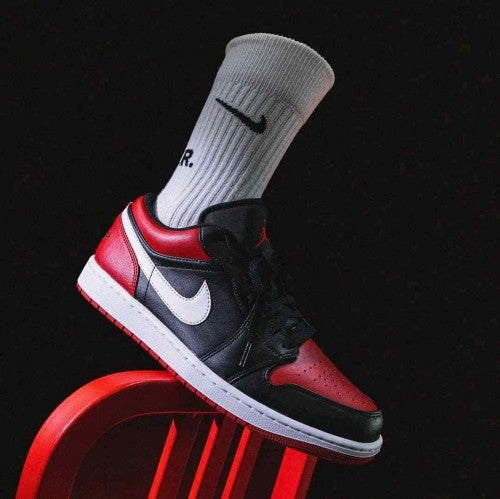 Nikee Air Jordan 1 Low Alternate Bred Toe 5063