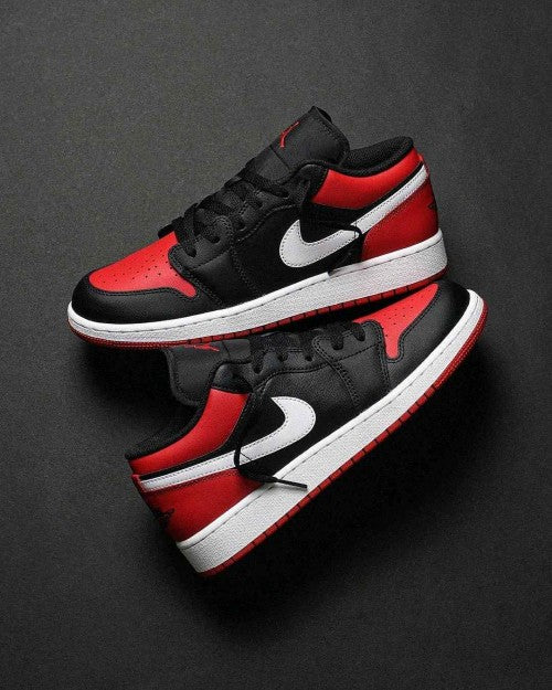 Nikee Air Jordan 1 Low Alternate Bred Toe 5063