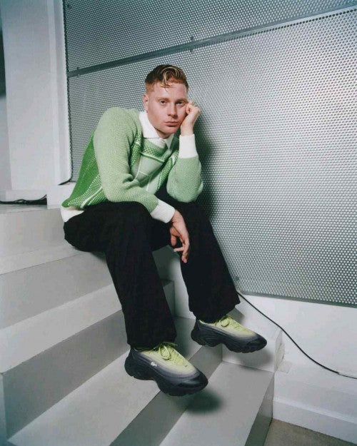 Lacostee Spinor 225 Dark Green Light Green sneakers