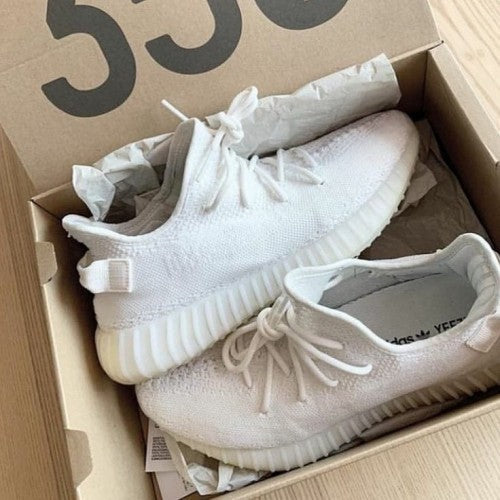 Adidass Yeezy Boost 350 Oreo Triple White Semi UA With Full Accessories