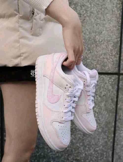 Nikee sb dunk pink pasleiy for womens