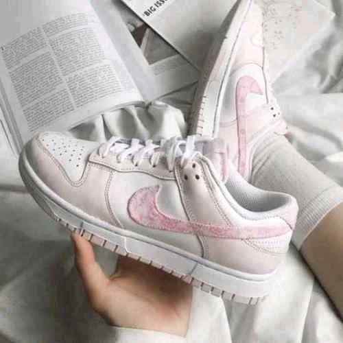 Nikee sb dunk pink pasleiy for womens
