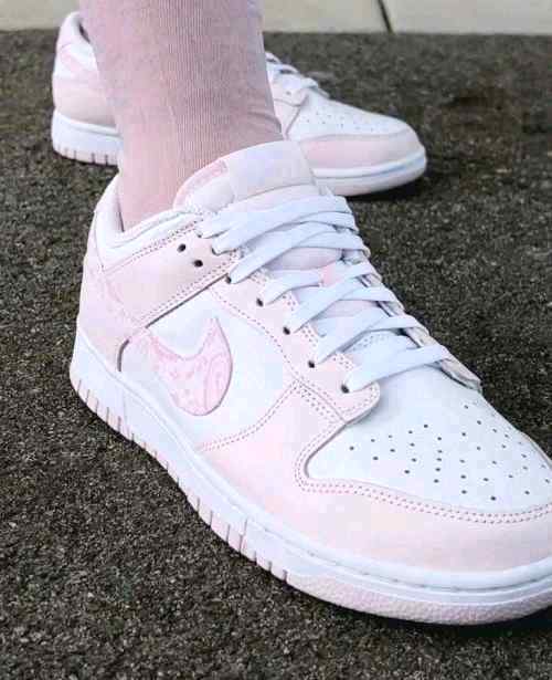 Nikee sb dunk pink pasleiy for womens