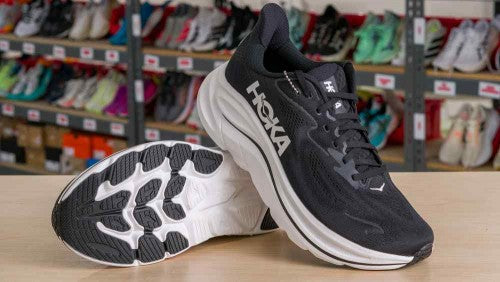 Hoka W CLIFTON 10 Black White