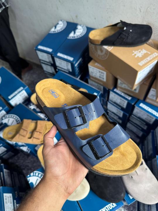 Birkenstock Arizona Navy Blue Leather Quality