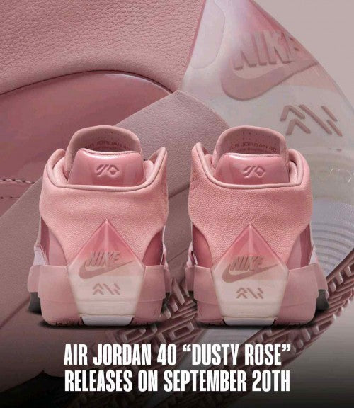 Air Jordan 40 Dusty Rose Basketball Shoes