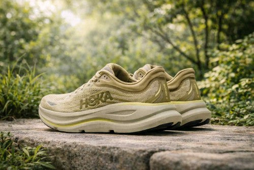Hoka Bondi 9 Grassland Oyster Mushroom