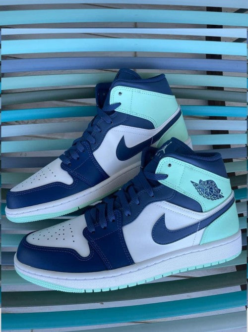 Air Jordan 1 Mid Blue Mint