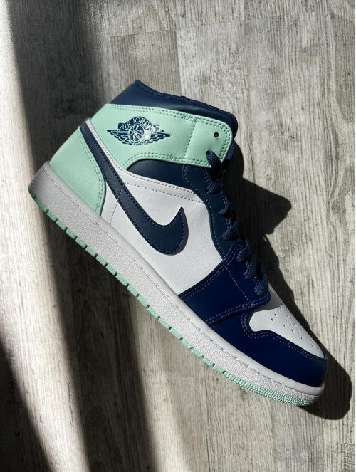 Air Jordan 1 Mid Blue Mint