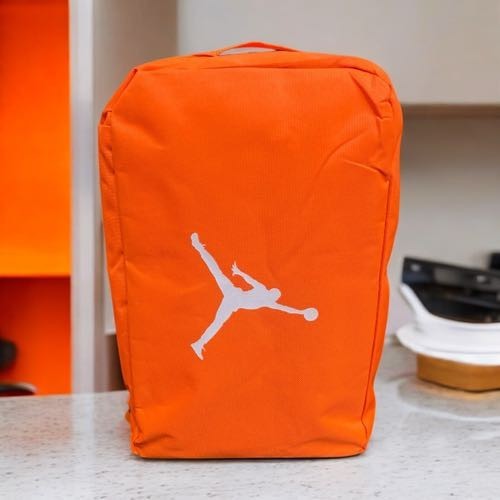 Nikee Air Jordan Orange Shoe Bag