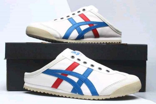 Onitsukaa Tiger Mexico 66 Sabot Half Cut White