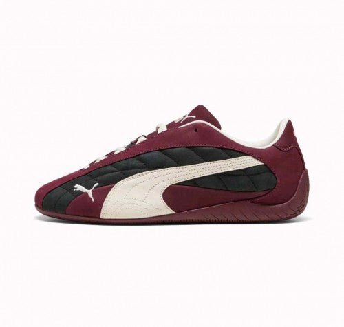 Pumaa Speedcat Plus Quilted Ruby Shimmer Warm White 5081