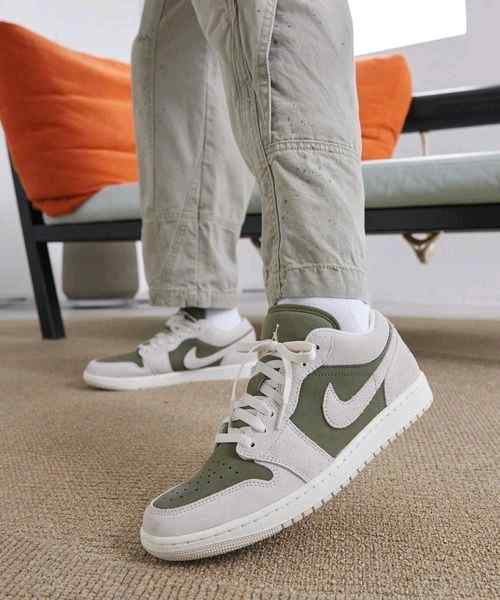 Nik_e Air Jordan Retro 1 se Medium Olive Sail 278