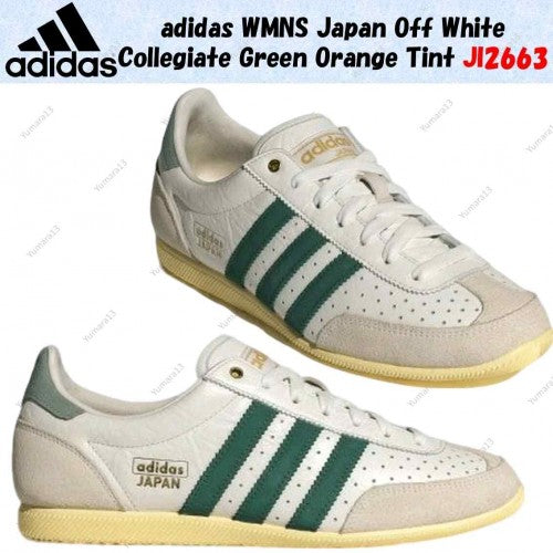 Adidass Originals Japan W OffWhite Collegiate Green Casual Shoes