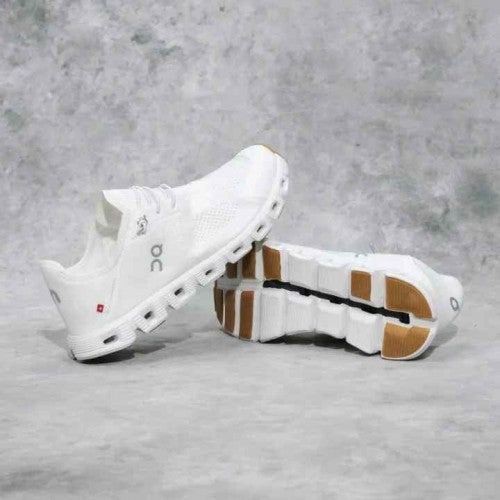 ON CLOUD 5 COAST ALL WHITE