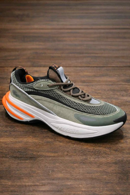 Lacostee Audyssor Orange Green offf White
