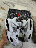 Air Jordan Retro 4 Military Black UA quality