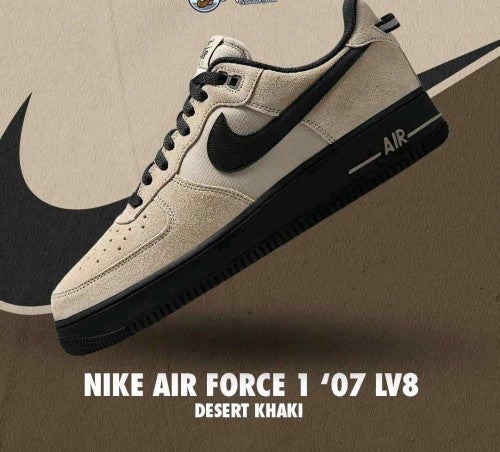 Nikee Airforce 1 Low Desert Khaki