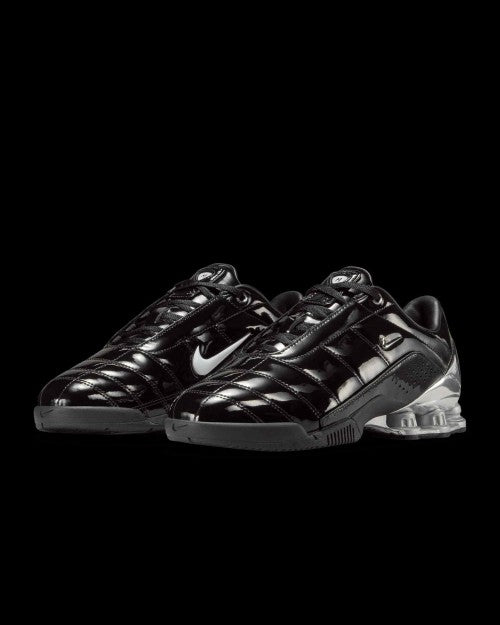 Nikee Total 90 Shox MagiaBlack and Metallic Silver