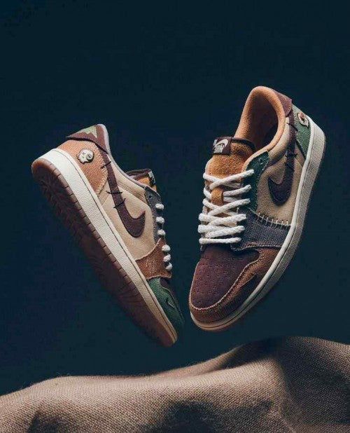 Nik_e Air Jordan Retro 1 Low Zion Williamson Voodoo 273